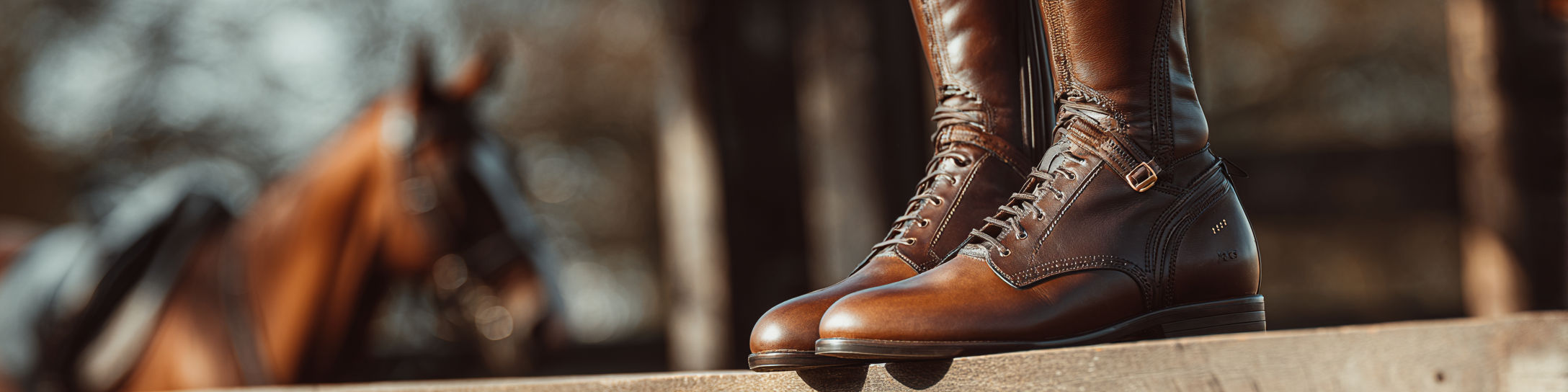 Reitstiefel, Stiefelletten und Chaps