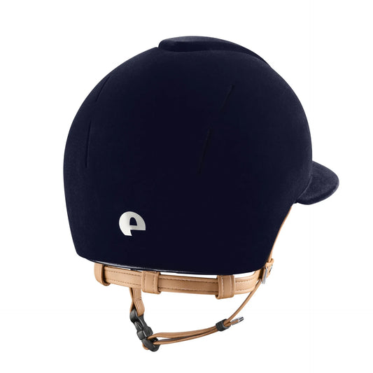 KEP SMART NOVA Velvet Blau - Beige Beriemung - Polo Visier