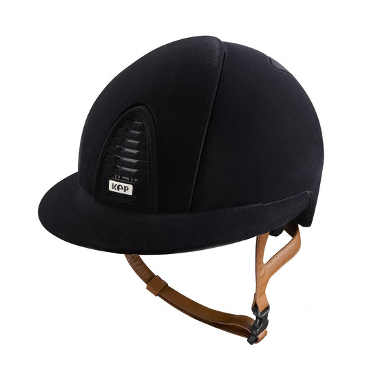 KEP Cromo 2.0 Velvet Schwarz - Beige Beriemung - Polo Visier