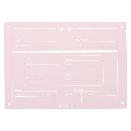 Boxenschild German HVPPolo