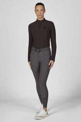 CEELINA Grid TexLeather FULLSEAT HIGHWAIST