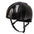 SHINY Schwarz Crown IN Carbon mit Jockey Visier und STAINLESS STEEL Verschluss - standard Beriemung - Piping
