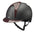 Schale Schwarz Crown IN Carbon mit BORDEAU SHINY Visier und 2 SHINY extra Teile Metal Bordeaux