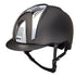 Schale Schwarz Crown IN Carbon mit Matt Schwarz Visier und Oberteil, Vorderteil und Hinterteil Einsatz Silber - (3 COP)