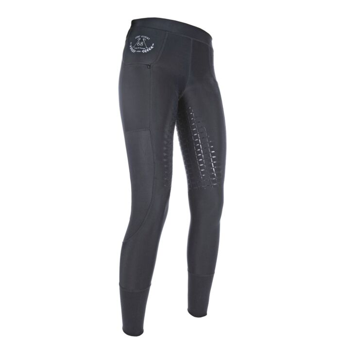 Reitleggings -Mesh- Silikon-Vollbesatz