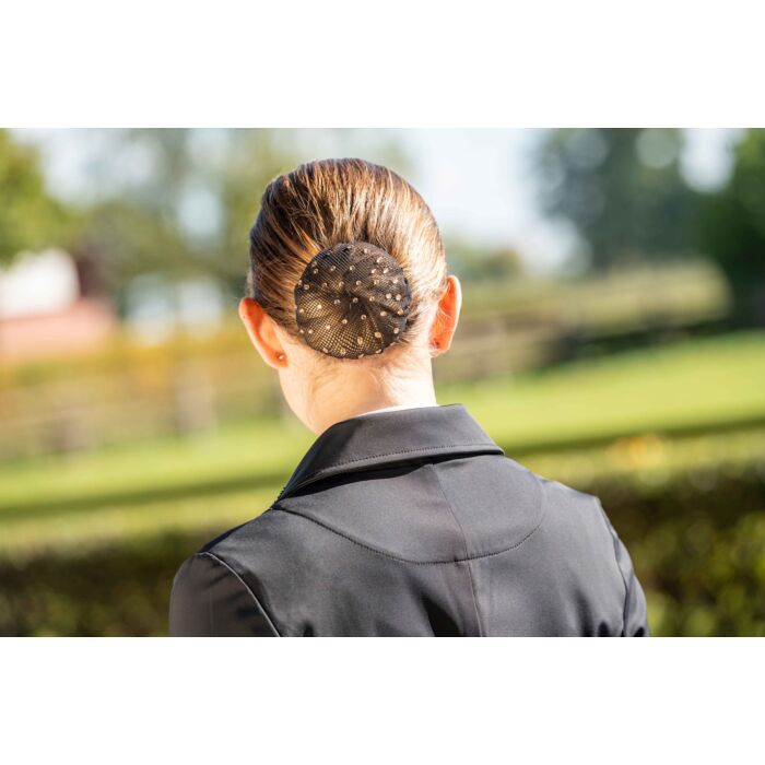Haarnetz -Rosegolden Sparkel -