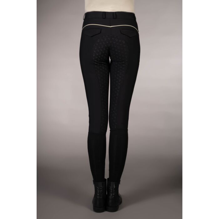 Reithose -Limone- Silikon-Vollbesatz