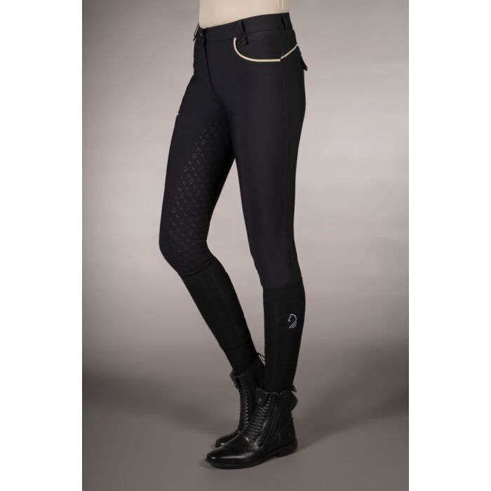 Reithose -Limone- Silikon-Vollbesatz