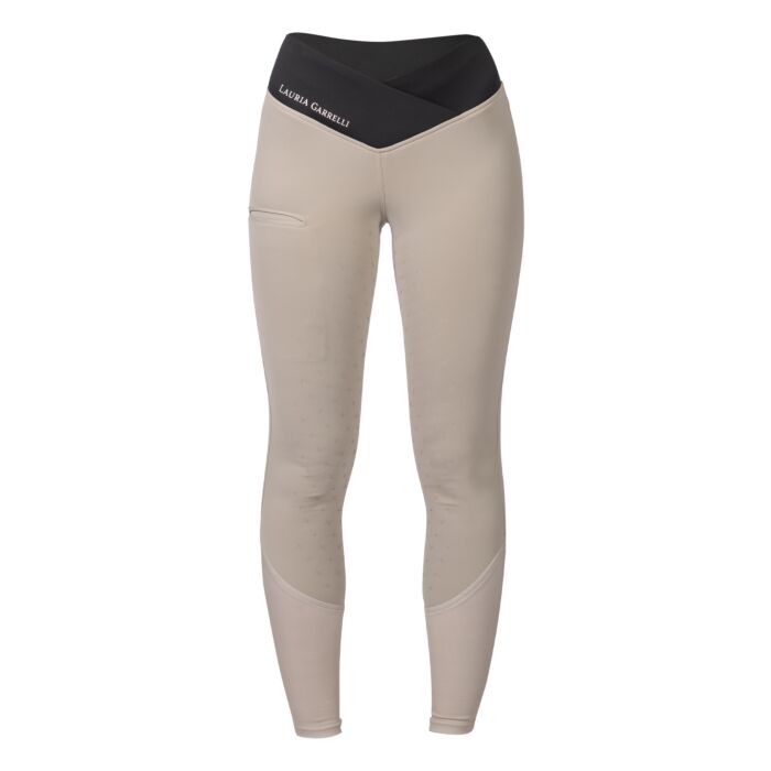 Reitleggings -Limone- Silikon-Vollbesatz