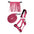 Halfter-Set -Lilly- mit Karabiner & Fliegenfransen