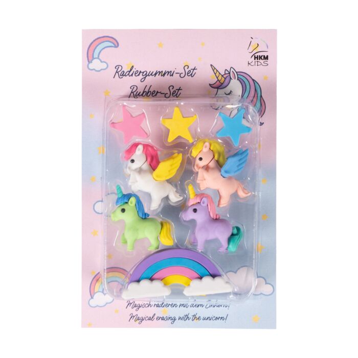 Radiergummi-Set -Unicorn-