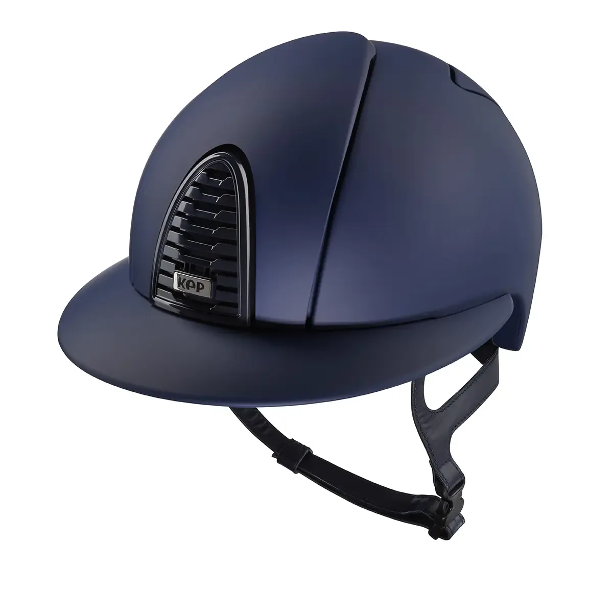 KEP Cromo 2.0 Matt Blau - Raw Blau Rahmen, Gitter, Untergitter und KEP Logo - Matt Blau Polo Visier