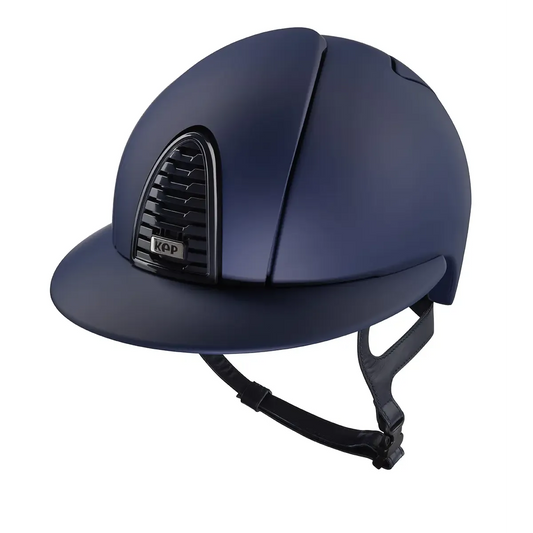 KEP Cromo 2.0 Matt Blau - Raw Blau Rahmen, Gitter, Untergitter und KEP Logo - Matt Blau Polo Visier