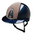 KEP Cromo 2.0 Shine Blau - CHROME Rahmen - Raw Blau Gitter, Untergitter und KEP Logo - Shine Polo Blau Visier - Vorderteil Einsatz GALASSIA Pink