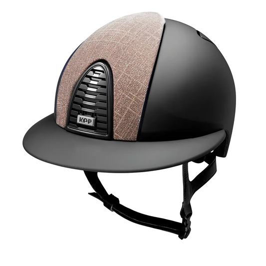 KEP Cromo 2.0 Matt Schwarz - Raw Schwarz Rahmen, Gitter, Untergitter und KEP Logo - Matt Schwarz Visier - Vorderteil Einsatz GALASSIA Pink