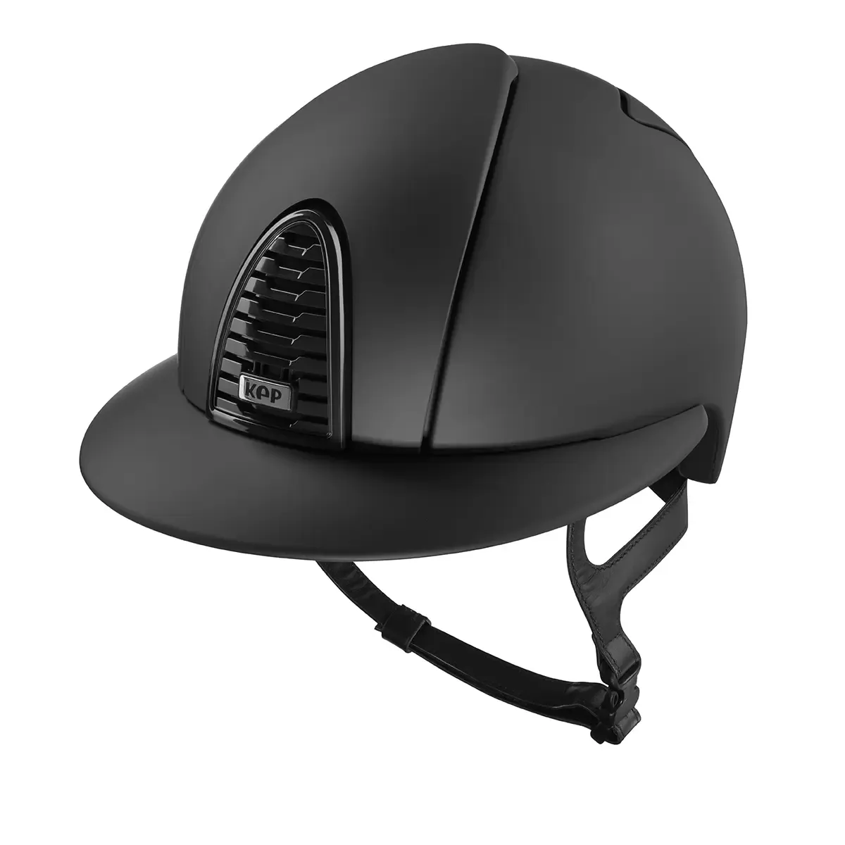 KEP Cromo 2.0 Matt Schwarz - Raw Schwarz Rahmen, Gitter, Untergitter und KEP Logo - Matt Schwarz Polo Visier