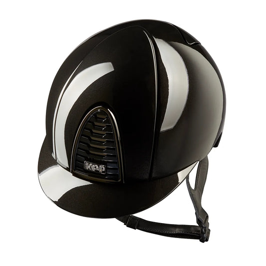KEP Cromo 2.0 Shine Schwarz - CHROME Schwarz Rahmen, Untergitter und KEP Logo - Raw Gitter - KEP LOGO SUEDE mit Glitzersteinen