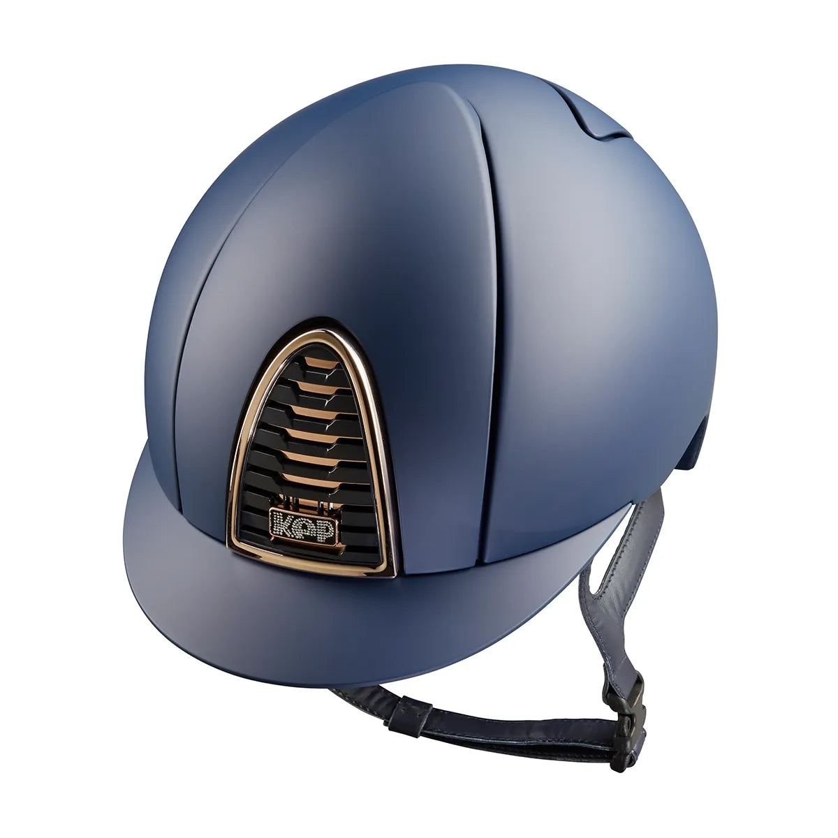 KEP Cromo 2.0 Matt Blau - CHROME Silber Rahmen, Untergitter und KEP Logo - Raw Gitter - KEP LOGO SUEDE mit Glitzersteinen