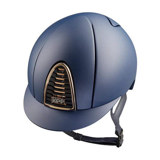 KEP Cromo 2.0 Matt Blau - CHROME Silber Rahmen, Untergitter und KEP Logo - Raw Gitter - KEP LOGO SUEDE mit Glitzersteinen