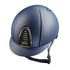 KEP Cromo 2.0 Matt Blau - CHROME Silber Rahmen, Untergitter und KEP Logo - Raw Gitter - KEP LOGO SUEDE mit Glitzersteinen