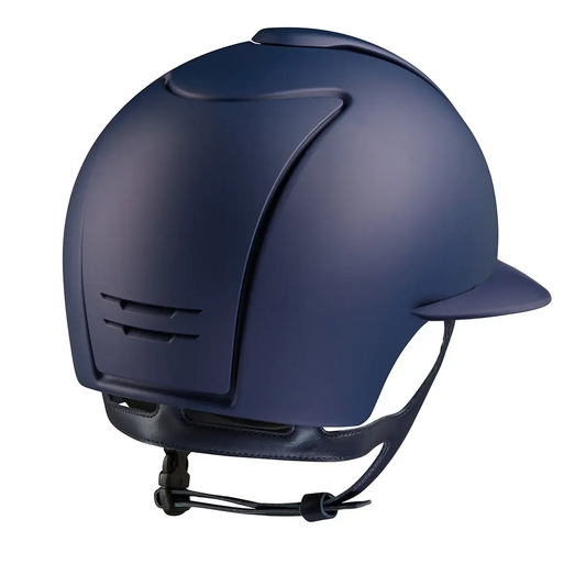 KEP Cromo 2.0 Matt Blau - Raw Blau Rahmen, Gitter, Untergitter und KEP Logo - Matt Blau Polo Visier