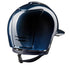 KEP Cromo 2.0 Shine Blau - CHROME Rahmen - Raw Blau Gitter, Untergitter und KEP Logo - Shine Polo Blau Visier - Vorderteil Einsatz GALASSIA Pink