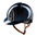 KEP Cromo 2.0 Shine Blau - CHROME Rahmen - Raw Blau Gitter, Untergitter und KEP Logo - Shine Blau Visier - Ecoleder Beige Beriemung