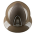 KEP Cromo 2.0 Diamond TAUPE - CHROME Rahmen mit weiß Glitzersteinen - CHROME Untergitter und KEP Logo - Diamond TAUPE Gitter - Vorderteil Einsatz "Verona" TAUPE/CHROME - Polo Visier - TAUPE Beriemung
