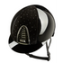 KEP Cromo 2.0 Glänzend Schwarz - CHROME Rahmen und Untergitter - Glänzend Schwarz Gitter - Raw Schwarz KEP Logo - standard Visier - Vorderteil Einsatz DROP Schwarz