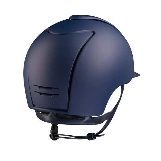 KEP Cromo 2.0 Matt Blau - Raw Blau Rahmen, Gitter, Untergitter und KEP Logo - Matt Blau Visier - Vorderteil Einsatz Glitzer Blau