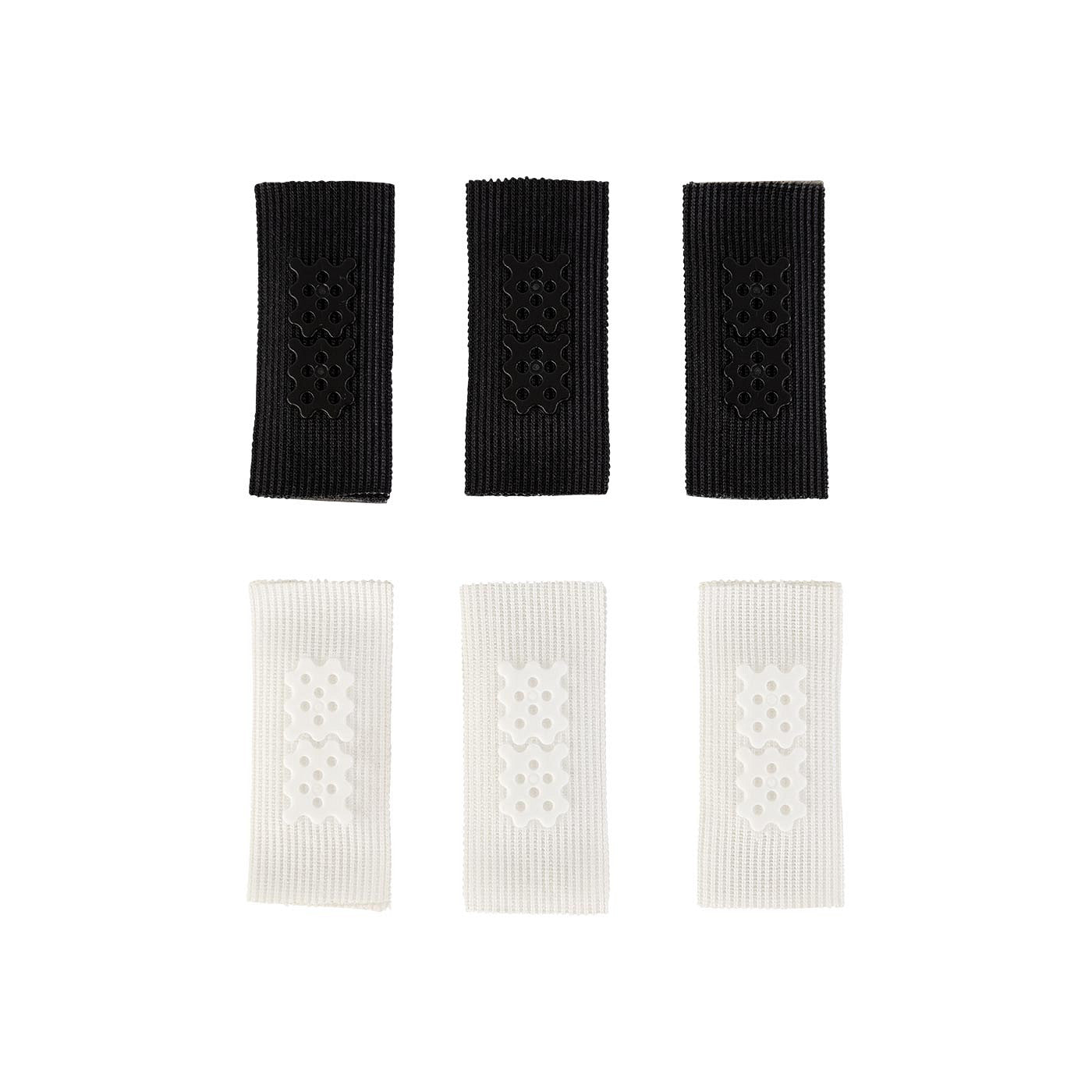 BR Startnummern Patch-Set 3 Sets Weiß/3 Sets Schwarz