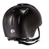 SHINY Schwarz Crown IN Carbon mit Jockey Visier und STAINLESS STEEL Verschluss - standard Beriemung - Piping