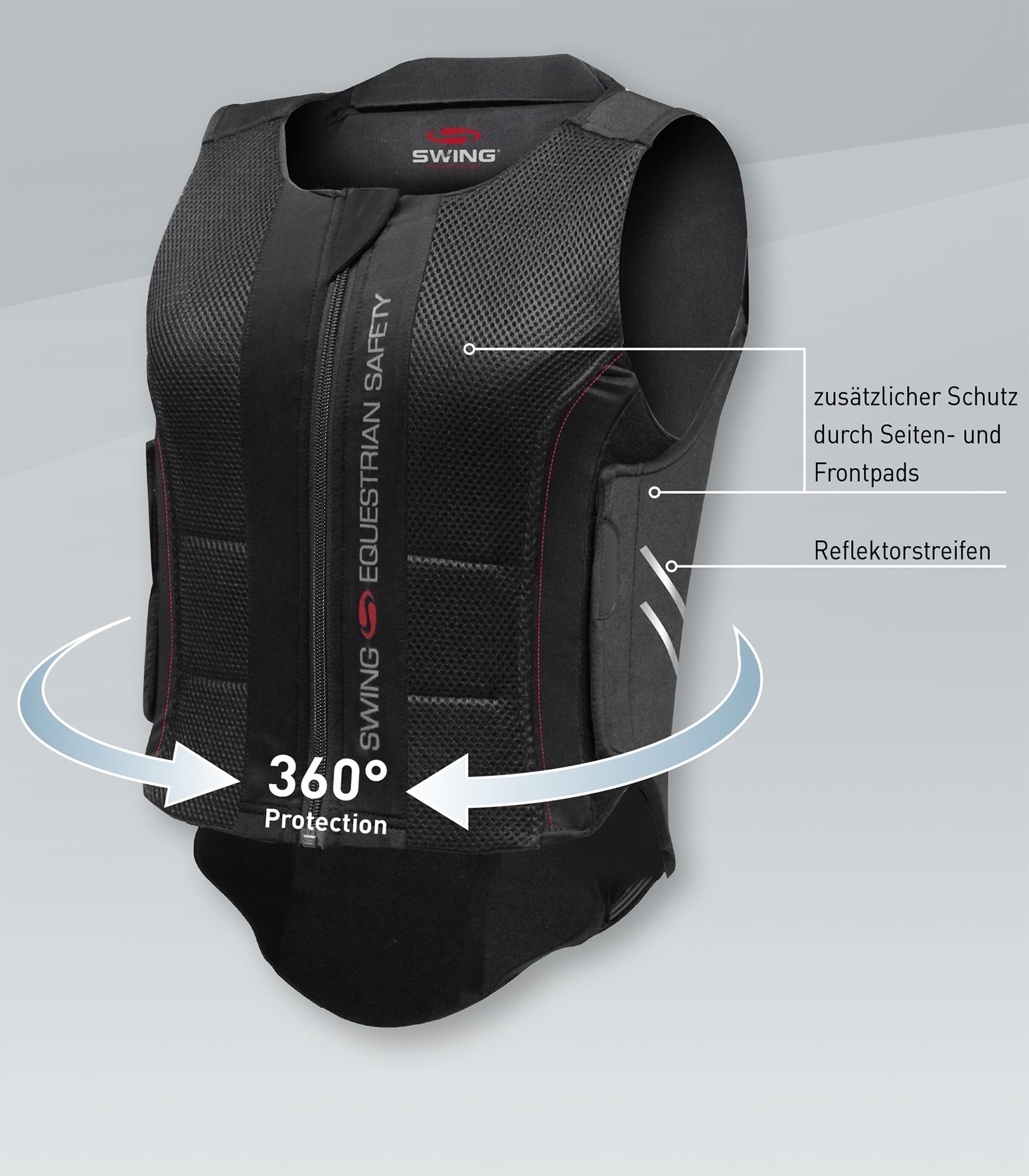'SWING Rückenprotektor P07 flexible, Erwachsene'