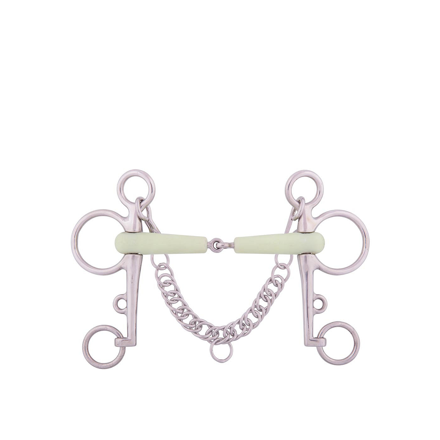 BR einfach gebrochenes Pelham Apple Mouth 18 mm