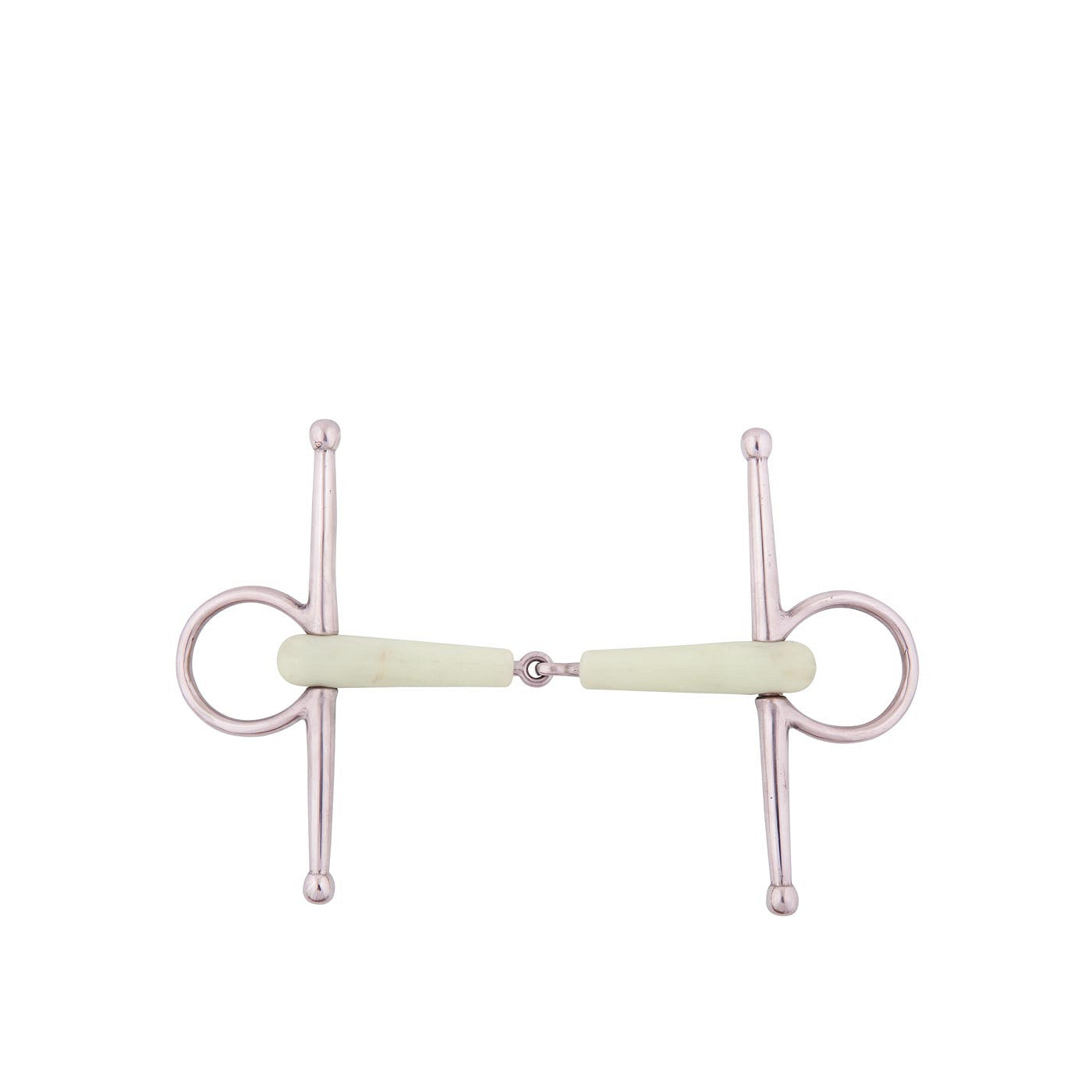 BR einfach gebrochene Knebeltrense Apple Mouth 18 mm