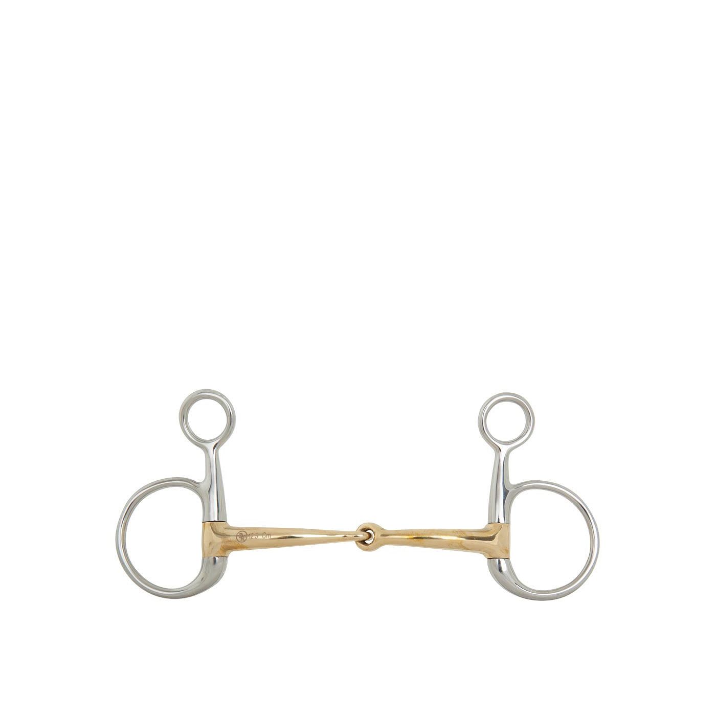 BR Baucher-Trense einfach gebrochen Soft Contact 12 mm Cheeks  110 mm