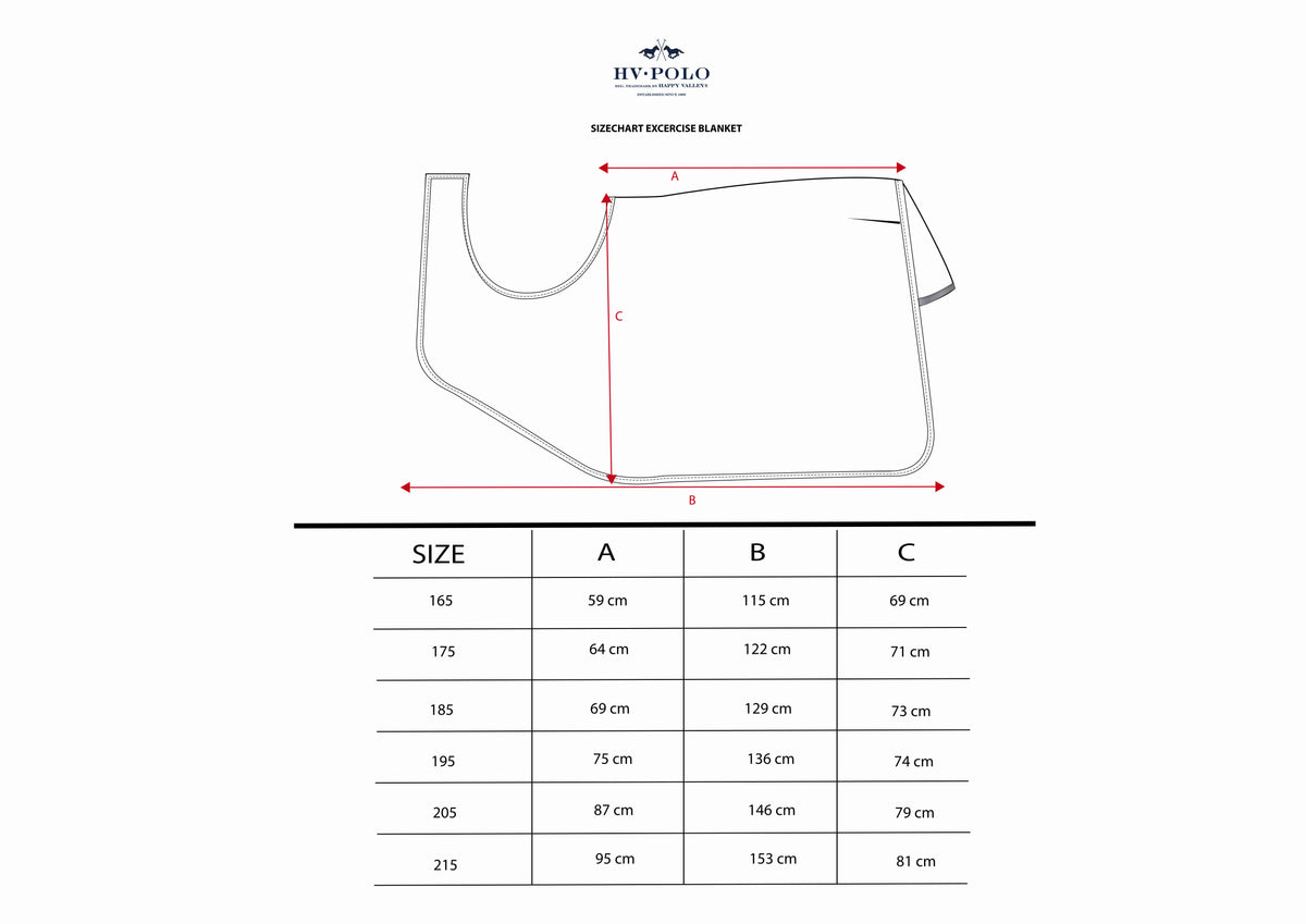 Ausreitdecke HVPGwenny print fleece