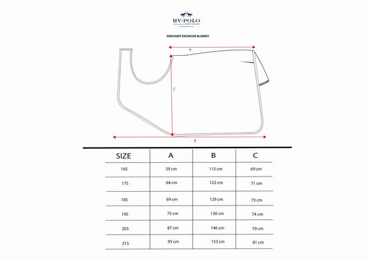 Ausreitdecke HVPGwenny print fleece