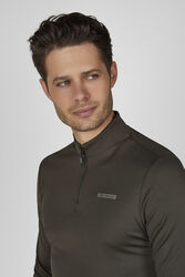 PIKEUR ZIP SIRT Herren-Langarmshirt