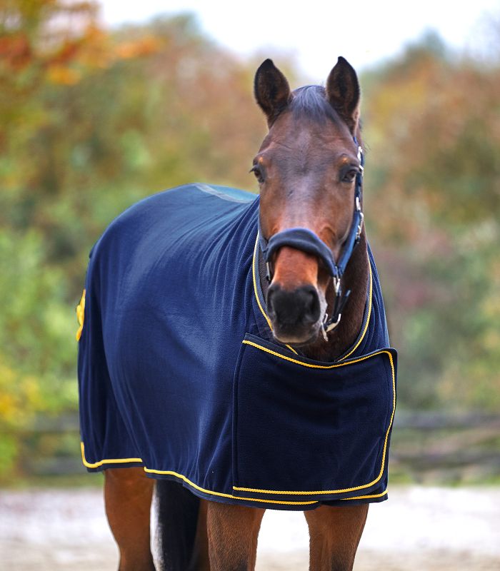 Fleece- und Sponsorendecke