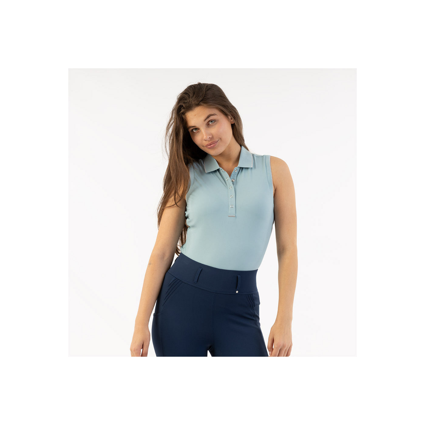 BR Aermelloses Poloshirt Kiki Damen
