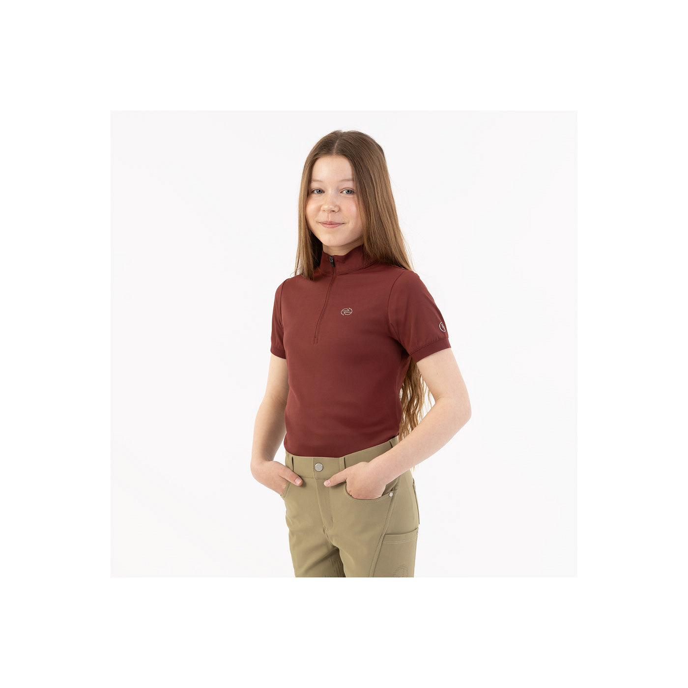 BR Eevolv Shirt mit halbem Reissverschluss Kady