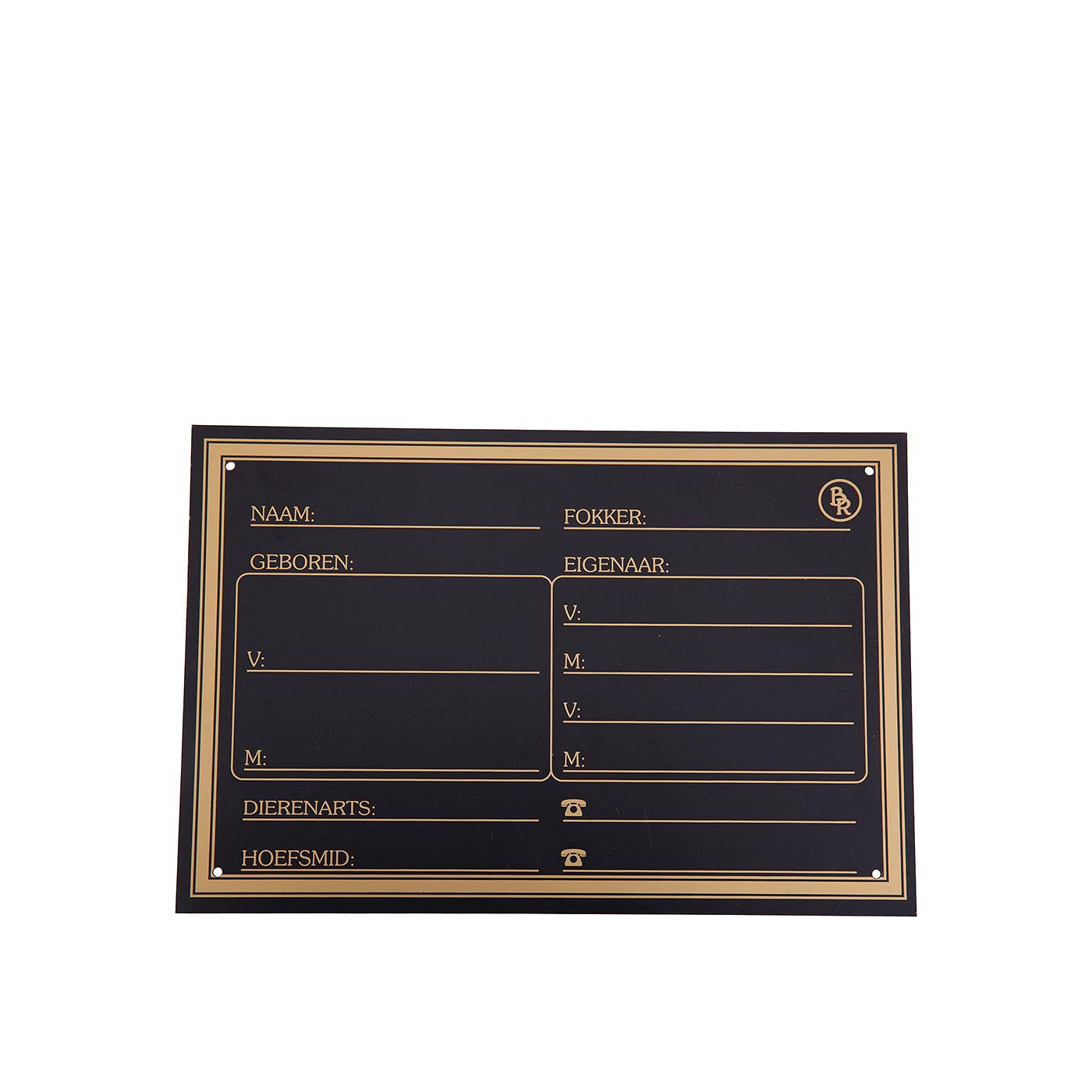 BR Stalltafel NL