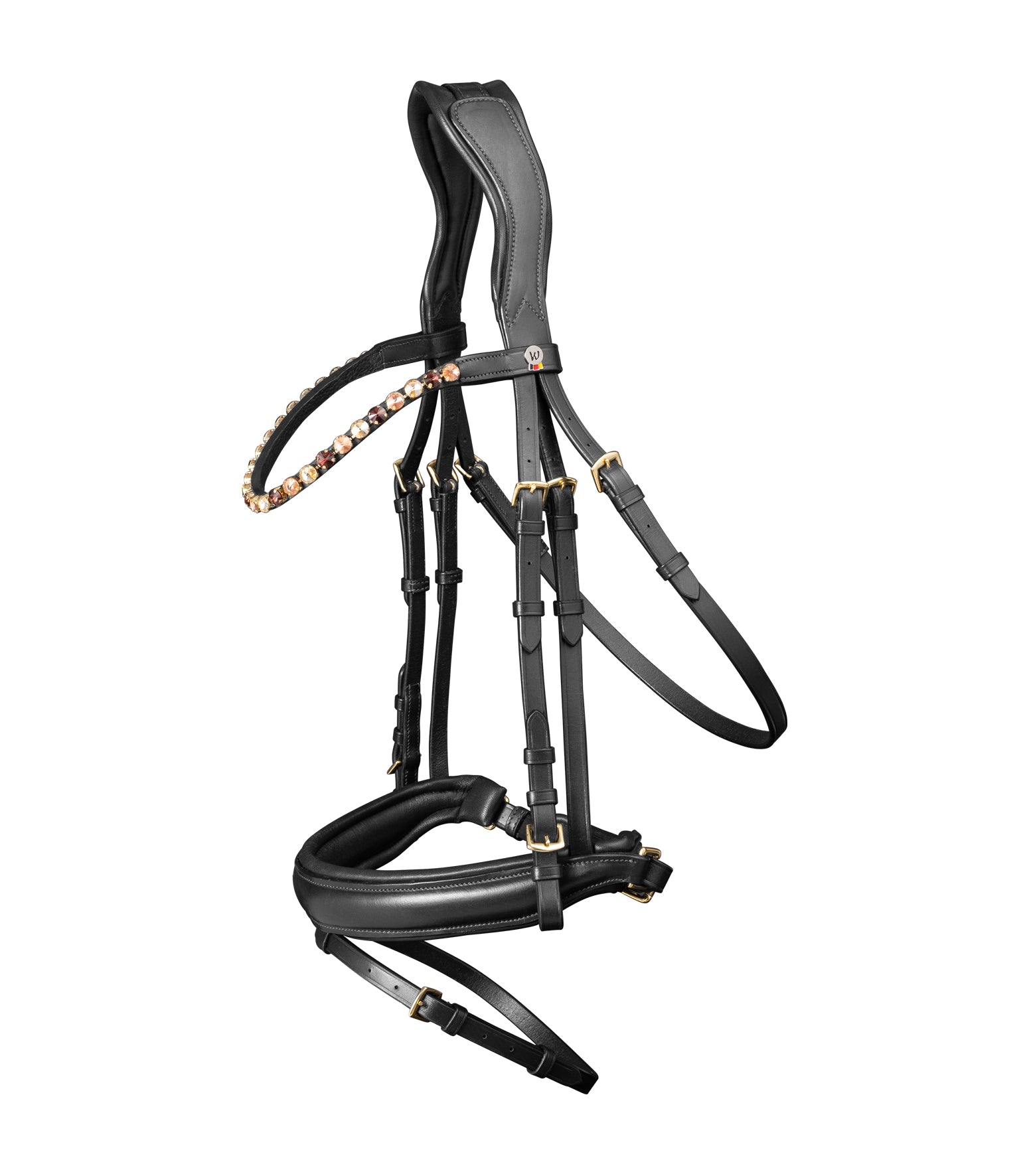 'Waldhausen X-Line Trensenzaum Goldheart'