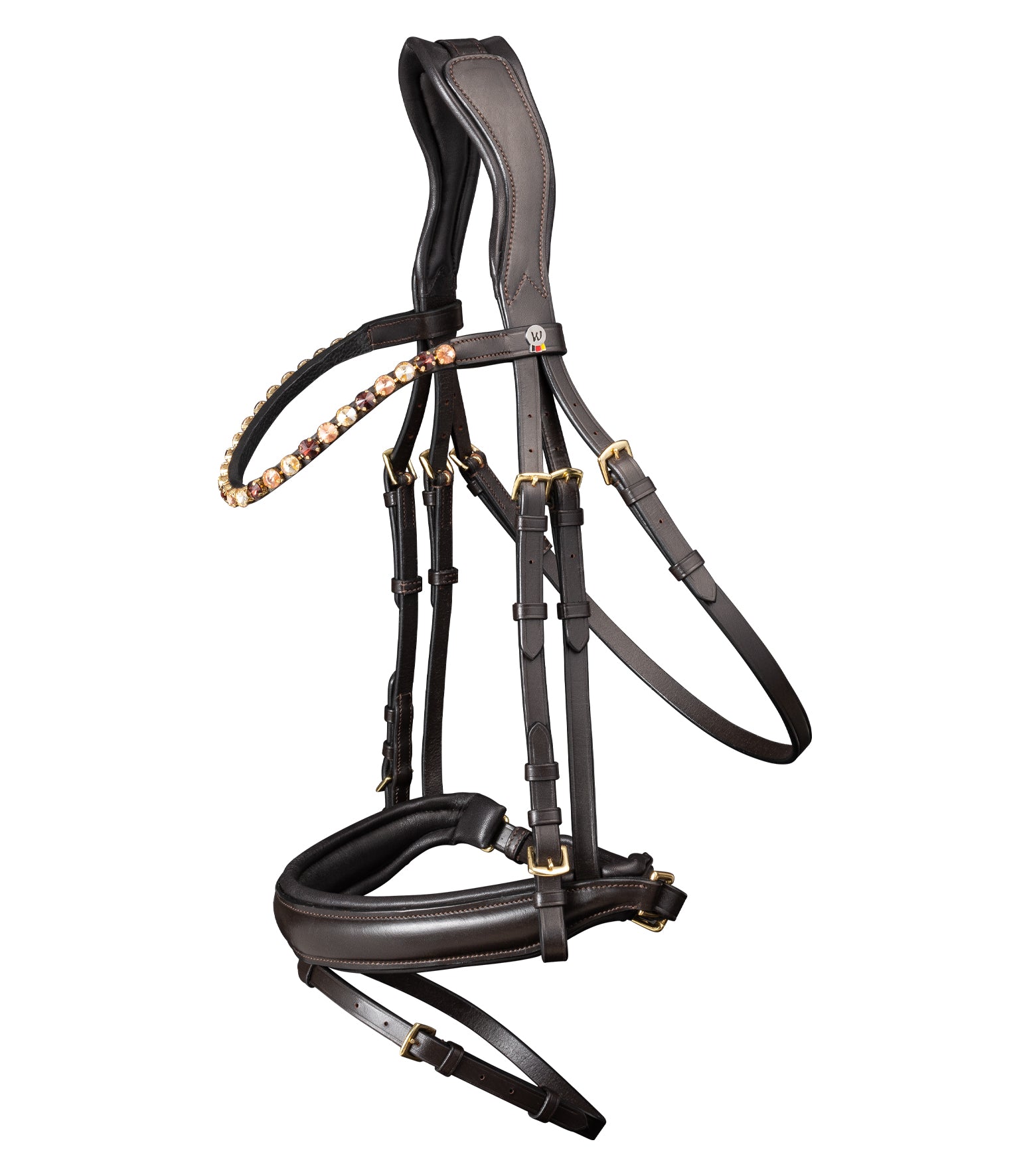 'Waldhausen X-Line Trensenzaum Goldheart'