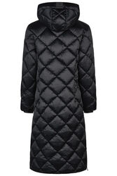PIKEUR QUILTDIAMOND COAT Mantel mit Kapuze