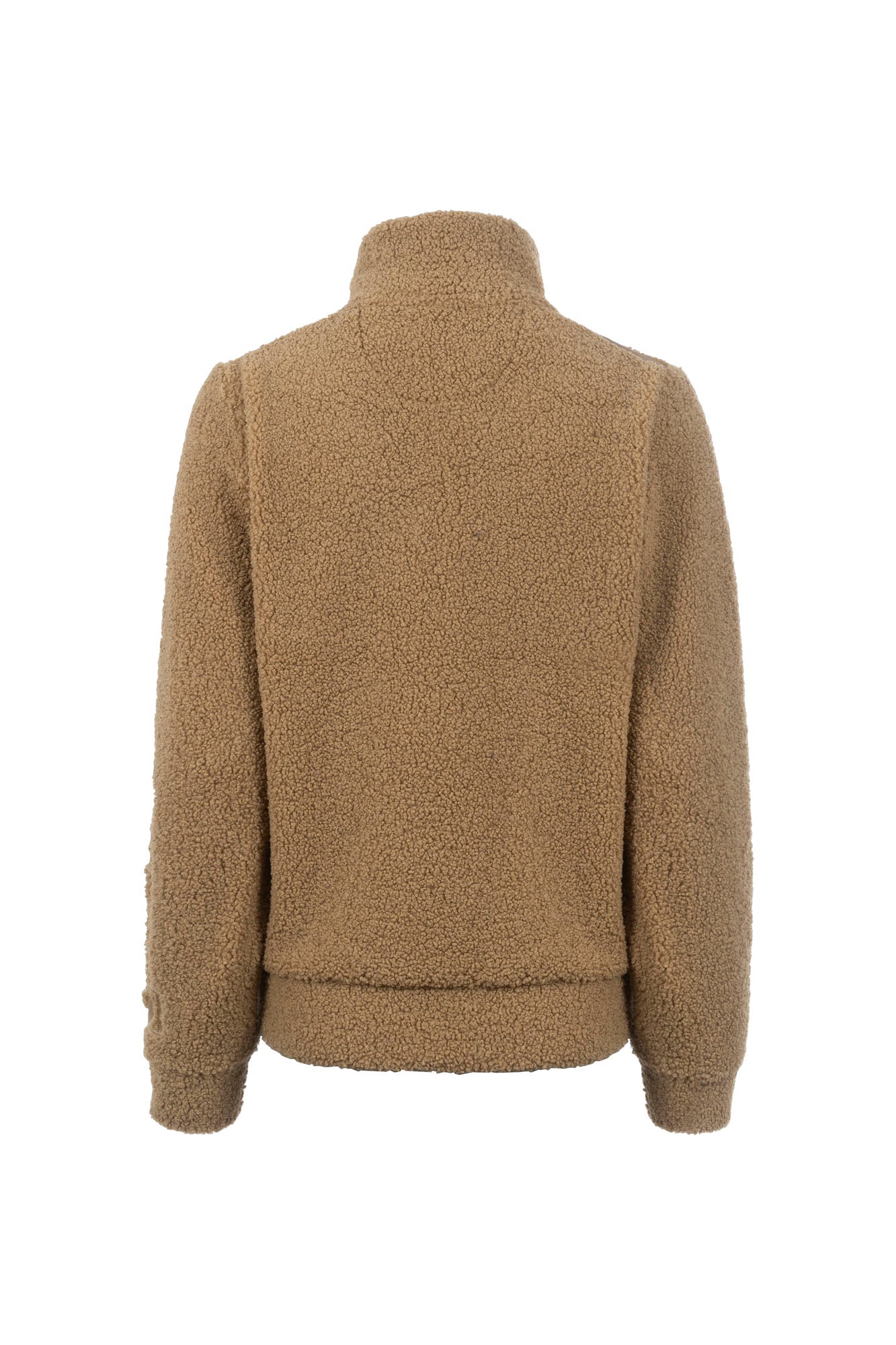 Teddyfleece-Blouson CAVALROSIE Warmer Teddyfleece-Blouson, Webpelz, Stehkragen