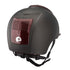 Schale Schwarz Crown IN Carbon mit BORDEAU SHINY Visier und 2 SHINY extra Teile Metal Bordeaux