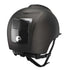 Schale Schwarz Crown IN Carbon mit Metal Schwarz Visier,Oberteil, Vorderteil & Hinterteil Einsatz - (3 COP.)