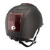 Schale Schwarz Crown Carbon mit Metal Bordeaux Visier,Oberteil, Vorderteil & Hinterteil Einsatz - (3 COP.)